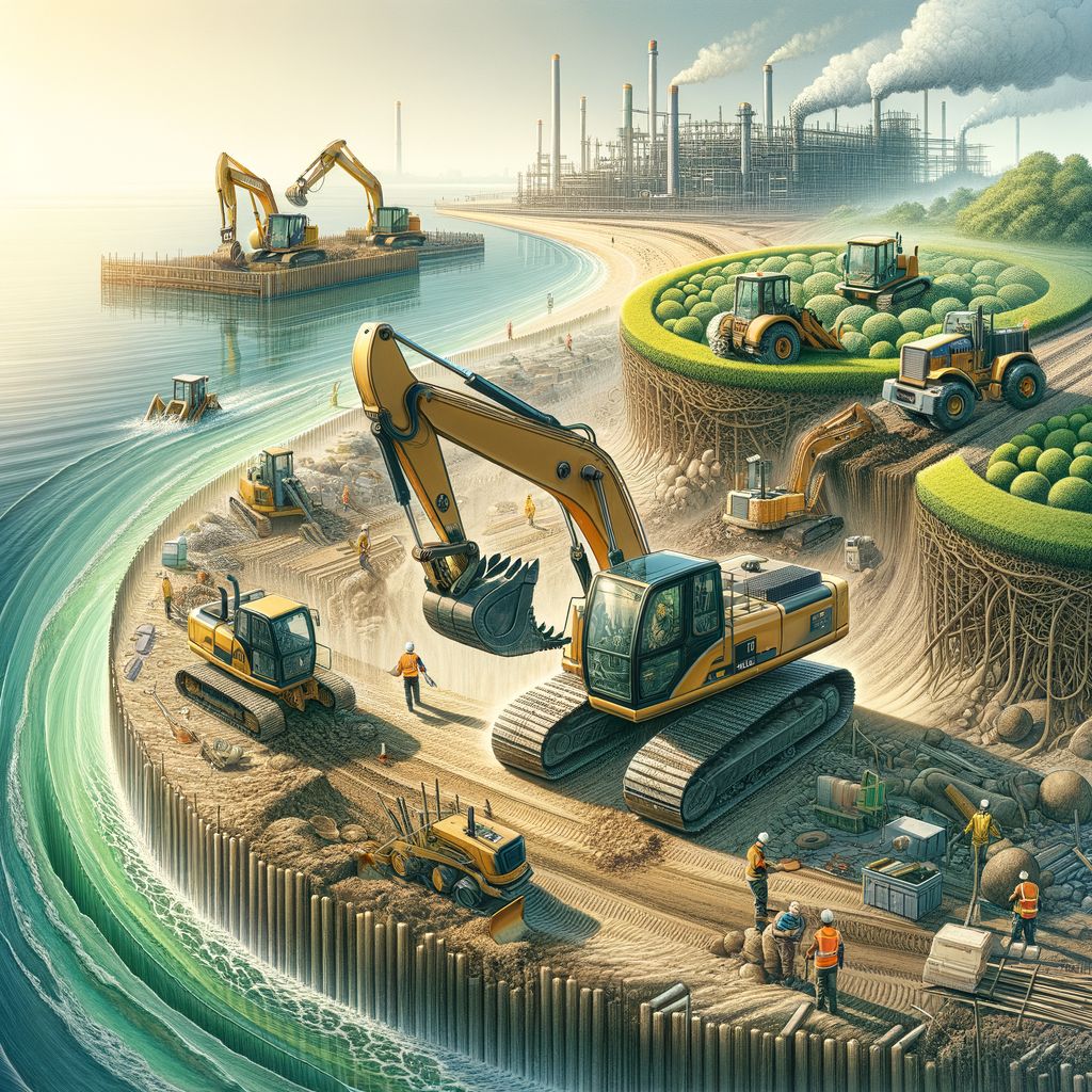 Effizientere Baumaschinen & ressourcenschonende Verfahren